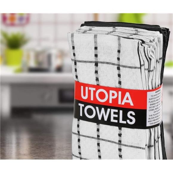 Utopia Towels - Kitchen Towels 12-Pack - Picture 4 of 6
